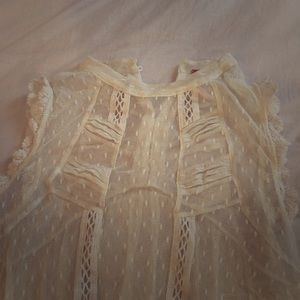 Free People lace top